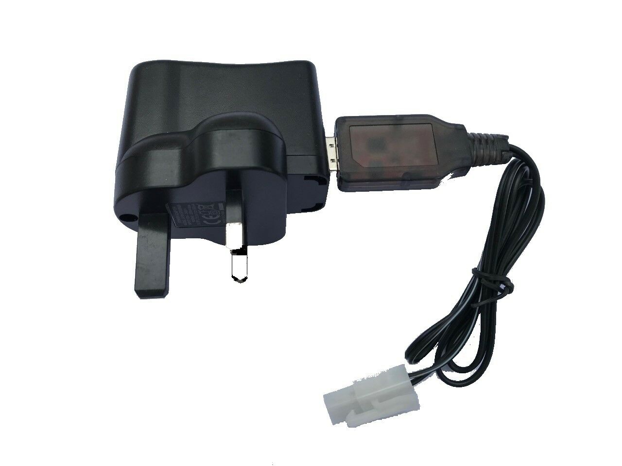 Tamiya Connector 9.6v NiCd/NiMH Battery USB + UK Mains Charger RC Car Boat Tank Colour: Black MPN: Does Not Apply Co